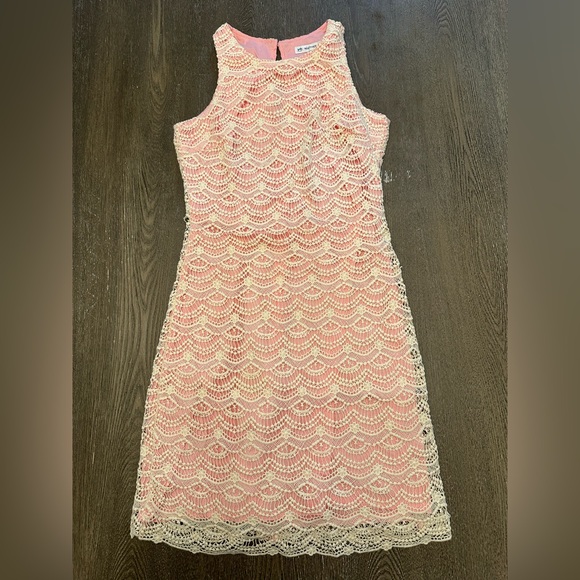NWOT SOUTHERN TIDE SAWYER LACE DRESS IN SMOOTHIE PINK - Size 2 SKU:536 - Picture 6 of 13